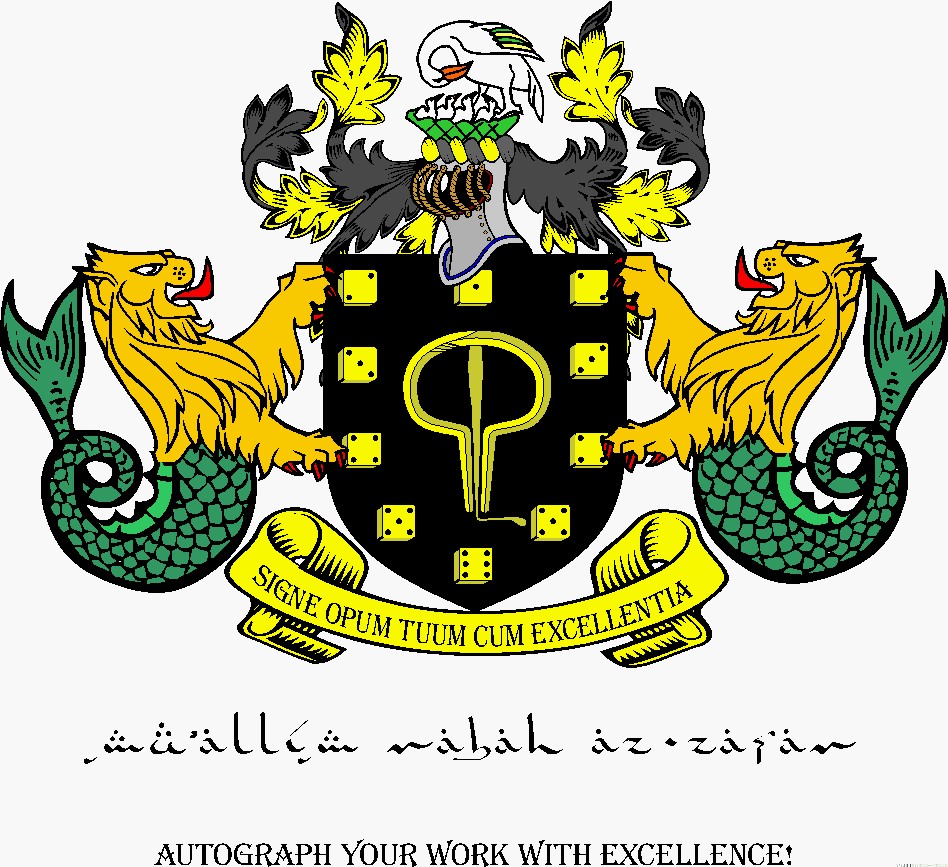 The personal arms of Mu'allim Rabah az-Zafir, OP